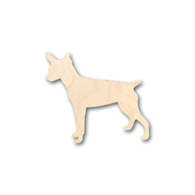 Load image into Gallery viewer, Unfinished Wood Rat Terrier Small Dog Shape - Craft - up to 36&quot; DIY
