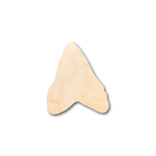 Load image into Gallery viewer, Unfinished Wood Shark Tooth Shape - Craft - up to 36&quot; DIY
