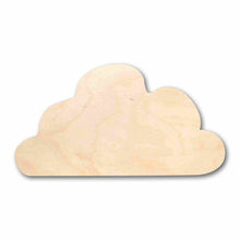 Load image into Gallery viewer, Unfinished Wood Storm Cloud Silhouette - Craft- up to 24&quot; DIY
