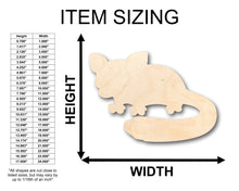 Load image into Gallery viewer, Unfinished Wood Sugar Glider Shape - Craft - up to 36&quot; DIY
