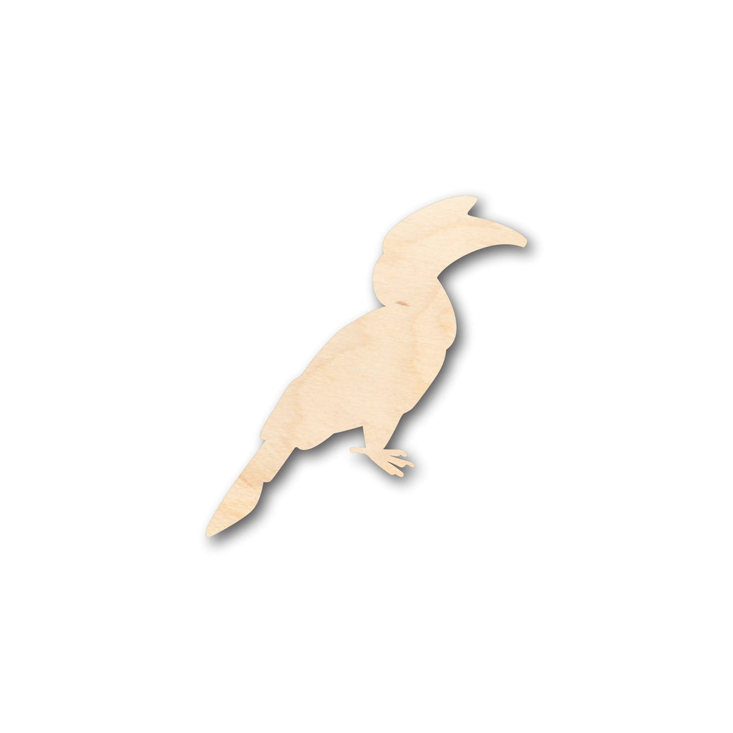 Unfinished Wood Tropical Bird Shape - Craft - up to 36