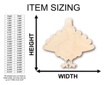 Load image into Gallery viewer, Unfinished Wood Turkey Thanksgiving Pilgrim Shape - Craft - up to 36&quot; DIY
