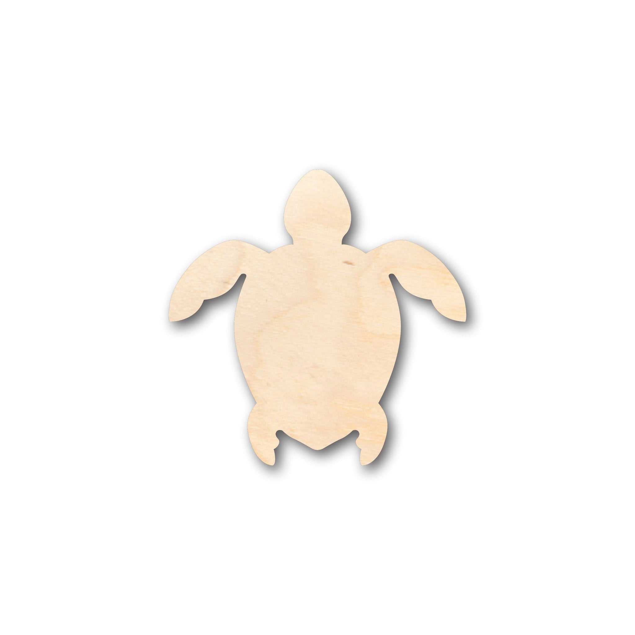 Unfinished Wood Turtle Shape - Craft - up to 46