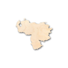 Load image into Gallery viewer, Unfinished Wood Venezuela South America Country Shape - Craft - up to 36&quot; DIY
