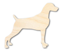 Load image into Gallery viewer, Unfinished Wood Weimaraner Dog Shape - Pet Craft - up to 36&quot;
