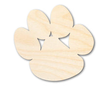 Load image into Gallery viewer, Unfinished Wood Bear Paw Shape - Craft - up to 36&quot;
