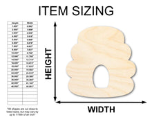 Load image into Gallery viewer, Unfinished Wood Beehive Shape - Craft - up to 36&quot;
