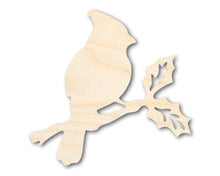 Load image into Gallery viewer, Unfinished Wood Bird on Branch Shape - Craft - up to 36&quot;
