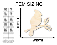 Load image into Gallery viewer, Unfinished Wood Bird on Branch Shape - Craft - up to 46&quot;
