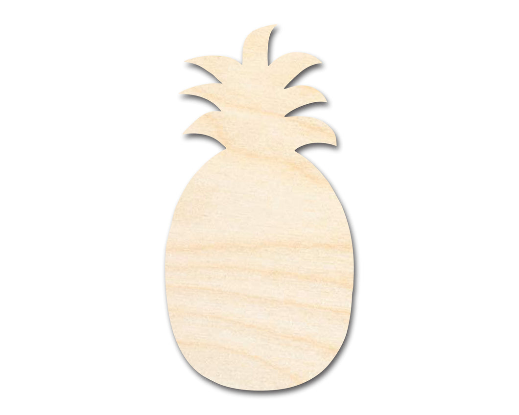 Unfinished Wood Crafty Pineapple Shape - Craft - up to 36