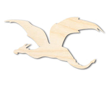Load image into Gallery viewer, Unfinished Wood Flying Dragon Shape - Craft - up to 36&quot;
