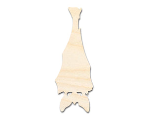 Unfinished Wood Hanging Bat Shape - Craft - up to 36"