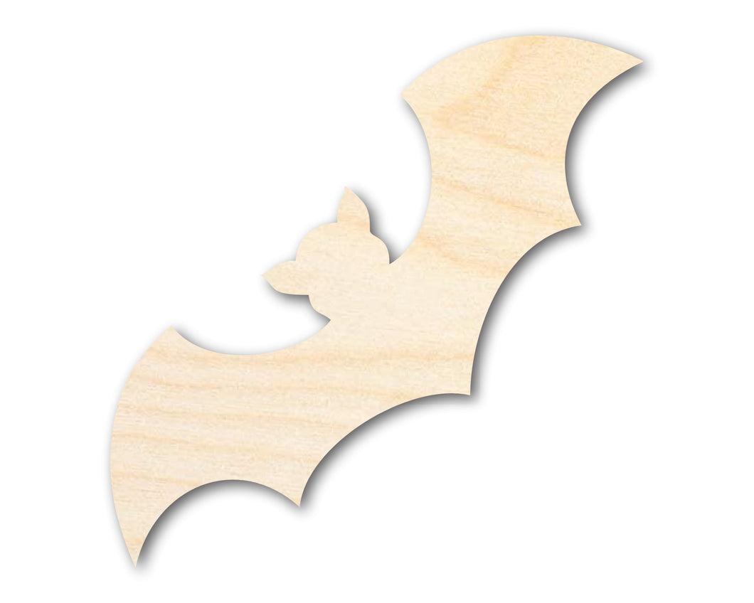 Unfinished Wood Bat Shape - Craft - up to 36
