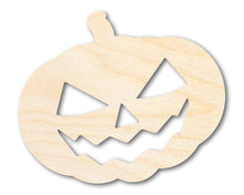 Load image into Gallery viewer, Unfinished Wood Jack-O-Lantern Shape - Craft - up to 36&quot;
