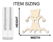 Load image into Gallery viewer, Unfinished Wood Scary Tree Shape - Craft - up to 36&quot;
