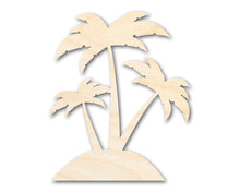 Load image into Gallery viewer, Unfinished Wood Palm Trees Shape - Craft - up to 36&quot;

