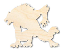 Load image into Gallery viewer, Unfinished Wood Werewolf Shape - Craft - up to 36&quot;
