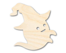 Load image into Gallery viewer, Unfinished Wood Wizard Ghost Shape - Craft - up to 36&quot;
