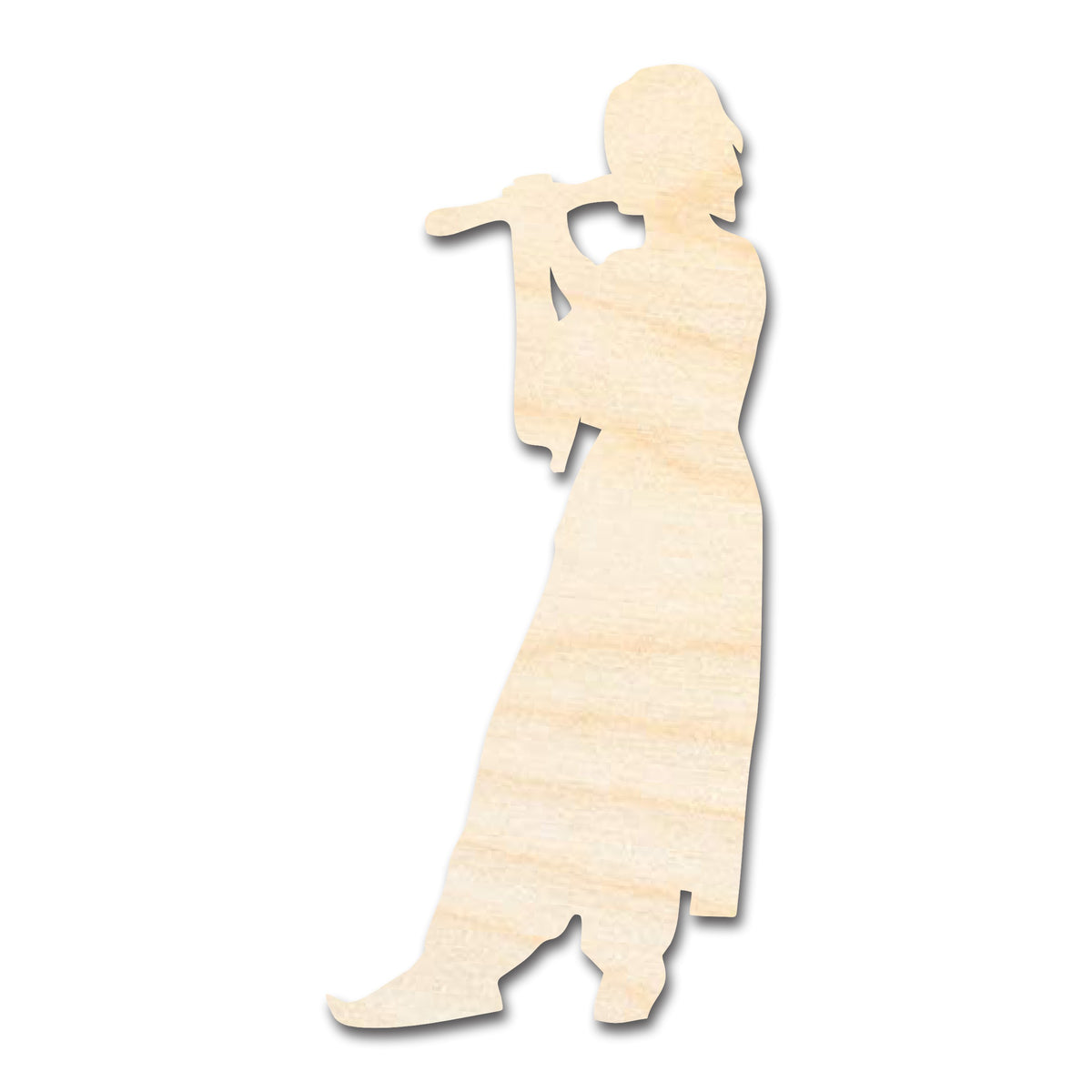 Unfinished Wood Renaissance Bard Shape - Craft - up to 46