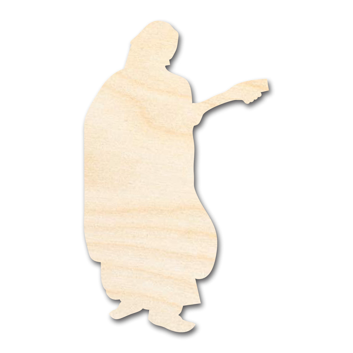 Unfinished Wood Renaissance Bard Shape - Craft - up to 46