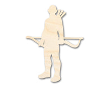 Load image into Gallery viewer, Unfinished Wood Elven Archer Shape - Craft - up to 36&quot;
