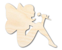 Load image into Gallery viewer, Unfinished Wood Fairy Shape - Craft - up to 36&quot;
