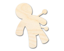 Load image into Gallery viewer, Unfinished Wood Voodoo Doll Shape - Craft - up to 36&quot;
