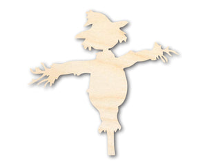 Unfinished Wood Scarecrow Shape - Craft - up to 36"