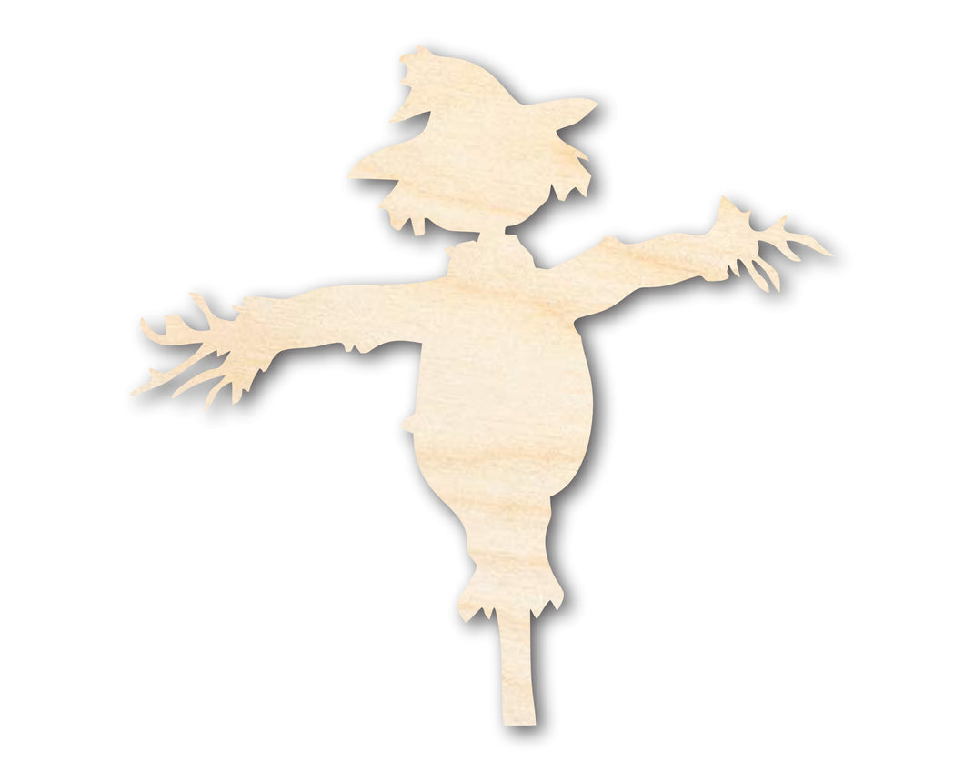 Unfinished Wood Scarecrow Shape - Craft - up to 36