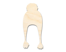 Load image into Gallery viewer, Unfinished Wood Winter Hat Silhouette Shape - Craft - up to 36&quot;
