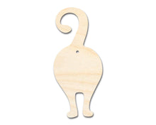 Load image into Gallery viewer, Unfinished Wood Cat Backside Shape - Pet Craft - up to 36&quot;
