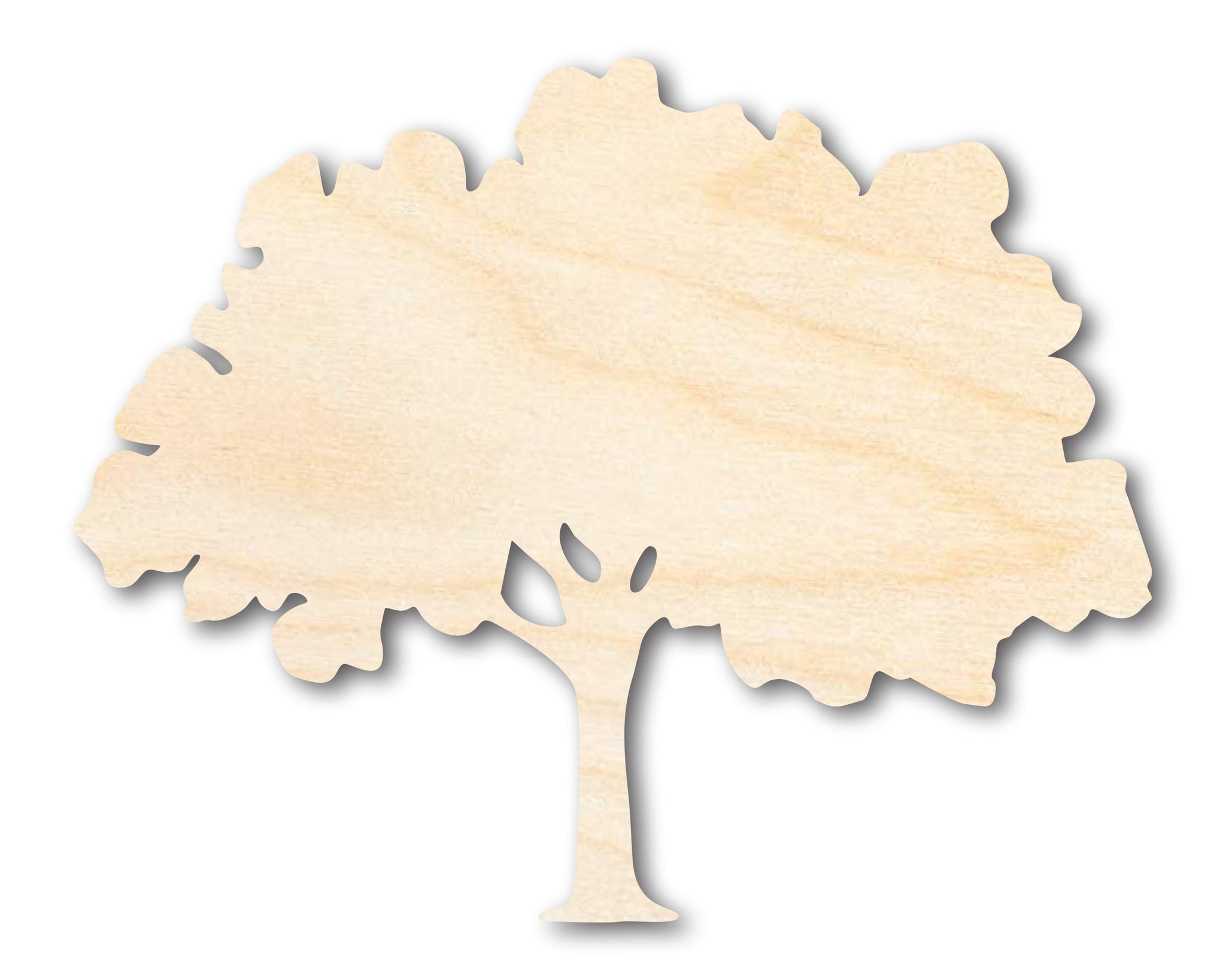 Oak Tree Projects Unfinished Wood Oak Tree Shape - Craft - up to 46