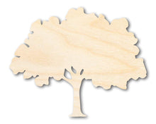 Load image into Gallery viewer, Unfinished Wood Oak Tree Shape - Craft - up to 36&quot;
