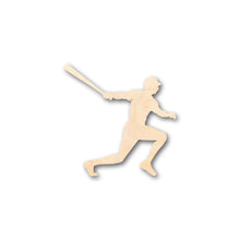 Load image into Gallery viewer, Unfinished Wood Baseball Player Shape - Craft - up to 36&quot; DIY
