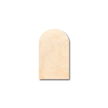 Load image into Gallery viewer, Unfinished Wood Blank Tombstone Shape - Craft - up to 36&quot; DIY
