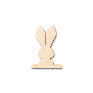 Unfinished Wood Bunny Shape - Craft - up to 36" DIY