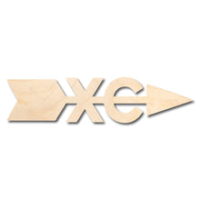 Load image into Gallery viewer, Unfinished Wood Cross Country XC Shape - Craft - up to 36&quot; DIY
