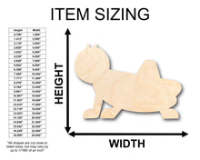 Load image into Gallery viewer, Unfinished Wood Cute Grasshopper Shape - Craft - up to 36&quot; DIY
