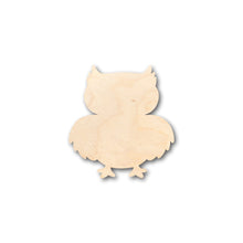 Load image into Gallery viewer, Unfinished Wood Cute Owl Shape - Craft - up to 36&quot; DIY
