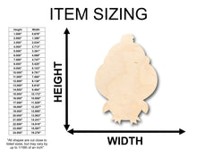 Load image into Gallery viewer, Unfinished Wood Cute Penguin Shape - Craft - up to 36&quot; DIY
