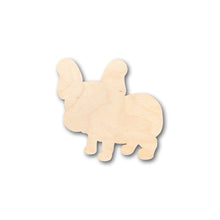 Load image into Gallery viewer, Unfinished Wood Cute Pug Dog Shape - Craft - up to 36&quot; DIY
