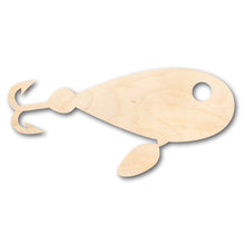 Load image into Gallery viewer, Unfinished Wood Fishing Lure Shape - Craft - up to 36&quot; DIY
