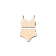 Load image into Gallery viewer, Unfinished Wood Swimsuit Bikini Shape - Craft - up to 36&quot; DIY

