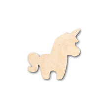 Load image into Gallery viewer, Unfinished Wood Unicorn Shape - Craft - up to 36&quot; DIY
