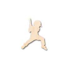 Load image into Gallery viewer, Unfinished Wood Youth Baseball Shape - Craft - up to 36&quot; DIY
