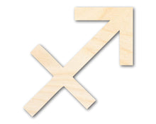 Load image into Gallery viewer, Unfinished Wood Sagittarius Sign Shape - Zodiac Craft - up to 36&quot;
