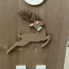 Load image into Gallery viewer, wooden reindeer craft
