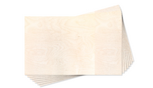 Load image into Gallery viewer, Baltic Birch Sheets - Glowforge Ready - B/BB Premium Wood 1/8&quot; or 1/4&quot; (3mm or 6mm)
