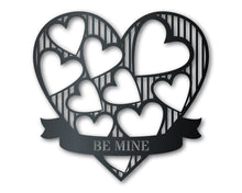 Load image into Gallery viewer, Metal Heart of Hearts Wall Art - Metal Sign - 14 Color Options
