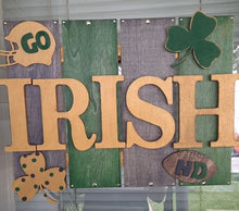 Load image into Gallery viewer, Unfinished Wood Shamrock Shape - St Patrick&#39;s - Craft - up to 24&quot; DIY

